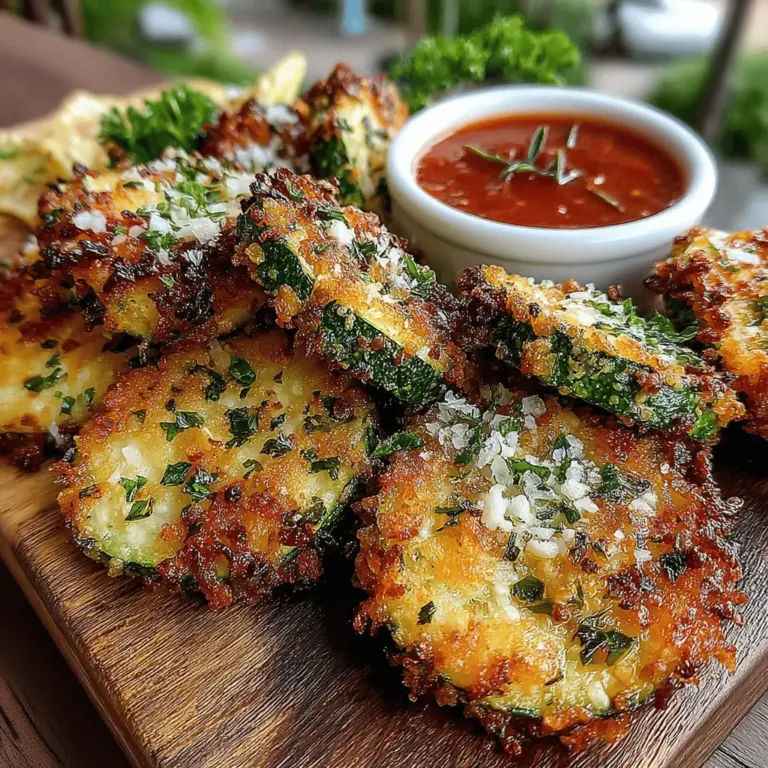 To create the best Garlic Parmesan Air Fryer Zucchini Chips, the preparation of the zucchini is crucial. Start by selecting fresh, firm zucchinis that are vibrant in color. The thickness of your zucchini slices plays a significant role in the final texture of the chips. Aim for slices that are about 1/8 inch thick. If the slices are too thin, they may burn during cooking; if they are too thick, they won’t become crisp.