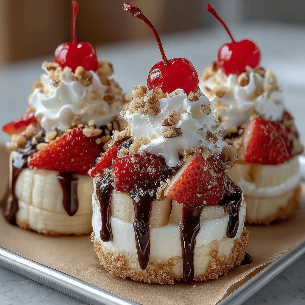 As the warm sun graces our days and summer beckons, frozen treats become a staple of enjoyment and relief. Whether at a backyard barbecue, a beach picnic, or simply lounging at home, the allure of a cold dessert is hard to resist. Among the myriad of options, the classic banana split stands out as a beloved favorite. However, for those seeking a healthier alternative without compromising on flavor, the Frozen Yogurt Banana Split Coins offer a delightful twist on this nostalgic treat.