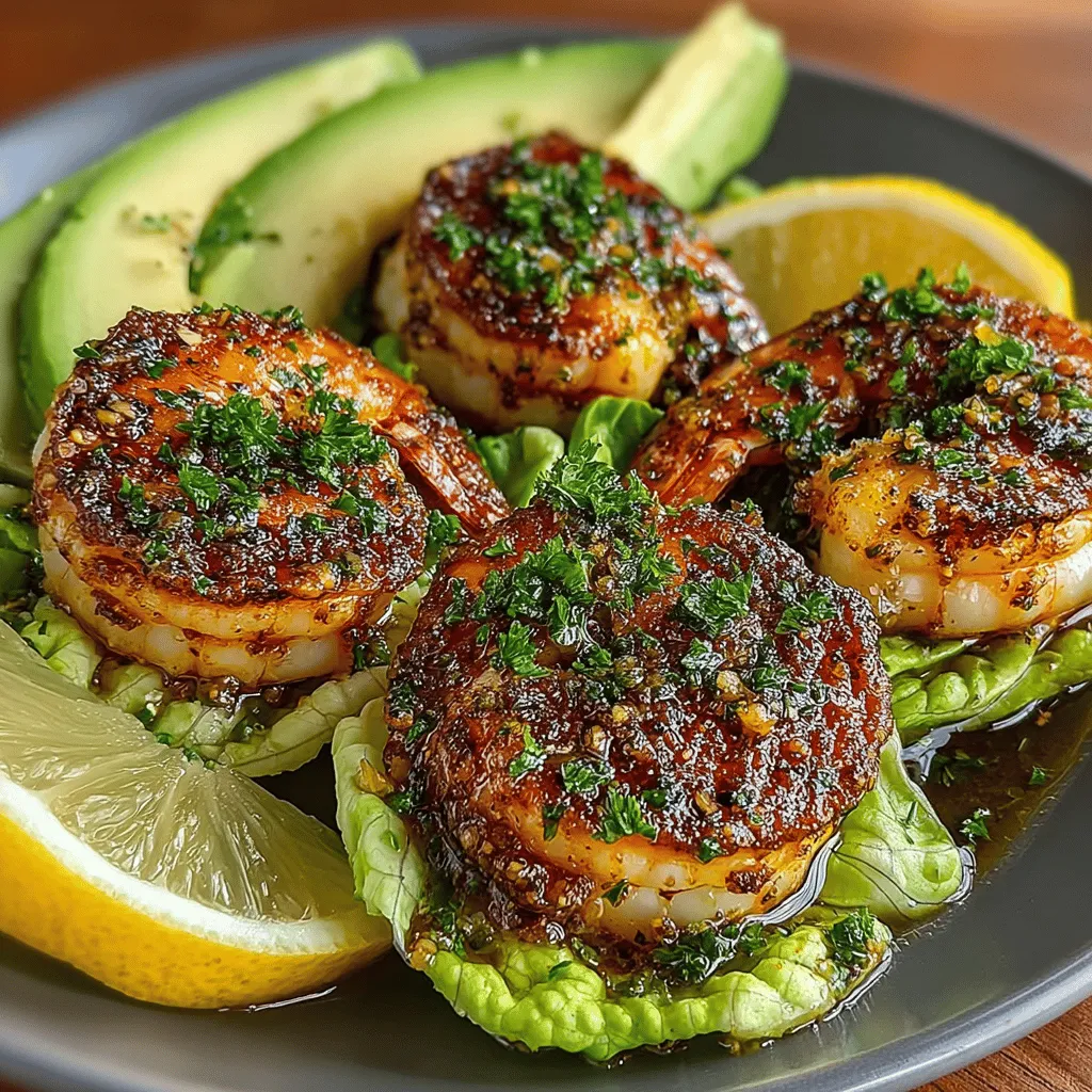 If you’re looking for a dish that perfectly balances vibrant flavors with a refreshing presentation, look no further than Zesty Lemon Garlic Shrimp Lettuce Wraps. This recipe is not only a feast for the eyes but also a celebration of fresh ingredients that come together to create an unforgettable culinary experience. Imagine succulent shrimp, infused with the bright notes of lemon and the aromatic punch of garlic, all nestled in crisp lettuce leaves. These wraps are ideal for a light lunch, a healthy dinner option, or even as an impressive appetizer when entertaining guests.