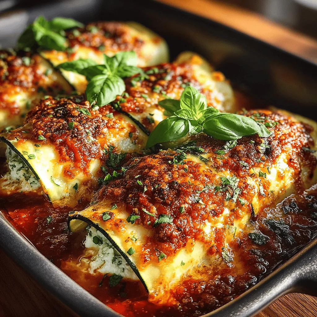 In today’s health-conscious culinary landscape, finding satisfying meals that don’t sacrifice flavor is paramount. Zucchini Lasagna Roll-Ups emerge as an innovative solution, offering a delightful alternative to traditional lasagna that is not only delicious but also packed with nutrients. This recipe embraces the rich flavors of Italian cuisine while substituting high-carb pasta with fresh, vibrant zucchini, making it an excellent choice for anyone seeking a lower-carb option without compromising on taste.