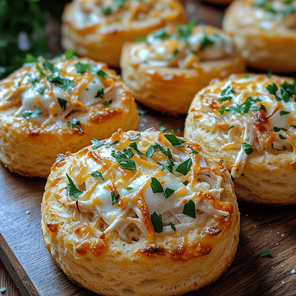 Mini Chicken Alfredo Biscuit Bombs: A Delicious Recipe to Delight Your Taste Buds