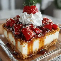 As the temperatures rise and summer days stretch longer, the craving for lighter, refreshing desserts becomes ever more apparent. No-bake desserts have surged in popularity, offering a convenient solution for those who want to indulge without the need for an oven. Among these delightful creations, the No-Bake Strawberry Crunch Cake stands out as a quintessential summer treat. This cake combines the sweetness of fresh strawberries with a creamy texture and a satisfyingly crunchy base, making it an ideal dessert for picnics, barbecues, or simply enjoying on a warm afternoon.
