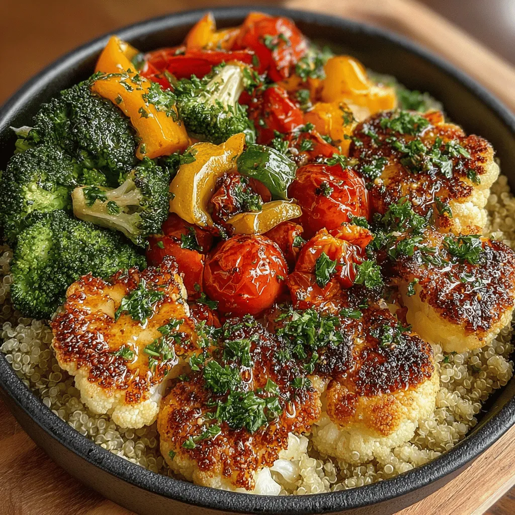 Welcome to a delightful culinary journey where vibrant flavors and wholesome ingredients meet! In this article, we're diving deep into the world of healthy eating with a focus on our Zesty Garlic Lemon Roasted Veggie Bowls. This recipe not only celebrates the freshness of vegetables but also showcases the bright and tangy essence of garlic and lemon. Perfect for lunch or dinner, these veggie bowls are a nutritious option for anyone looking to incorporate more plant-based meals into their diet. Let’s explore how to create this delectable dish step by step while also understanding the nutritional benefits of each ingredient.