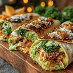 Avocado Chicken Caesar Pita Wraps
