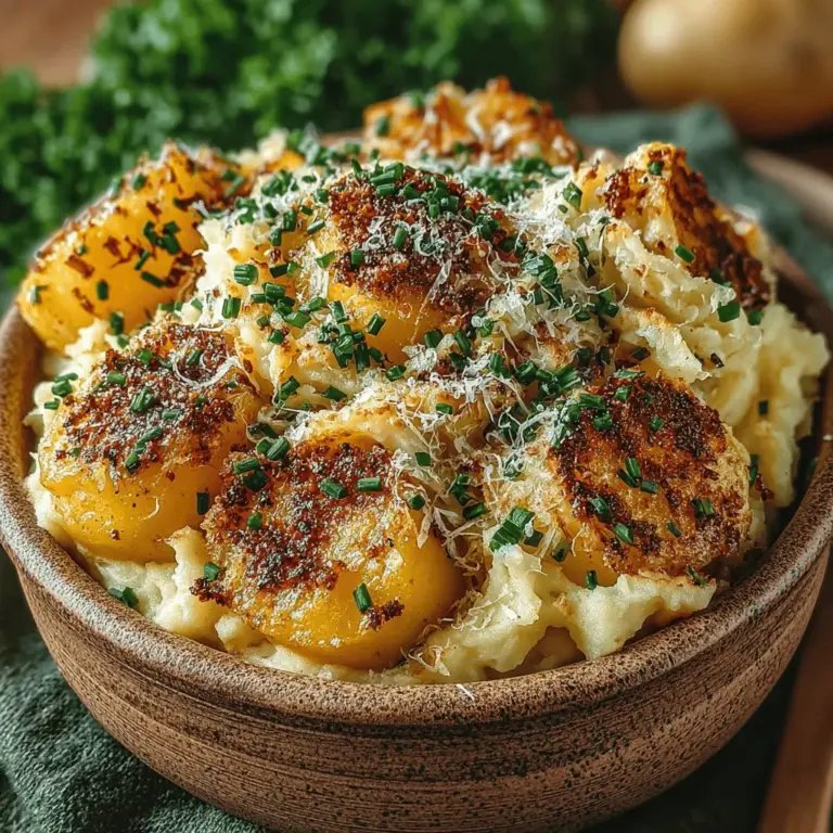 When it comes to comfort food, few dishes can rival the warm embrace of creamy mashed potatoes. This beloved staple has graced dinner tables for generations, providing not just sustenance but a sense of nostalgia and warmth. The act of mashing potatoes is almost ritualistic, conjuring memories of family gatherings, holiday feasts, and cozy dinners. However, if you think of mashed potatoes as simply a side dish, think again. This recipe for Heavenly Creamy Garlic Butter Mashed Potatoes takes a classic favorite and elevates it to a new level of indulgence, thanks to the rich flavors of garlic and butter.