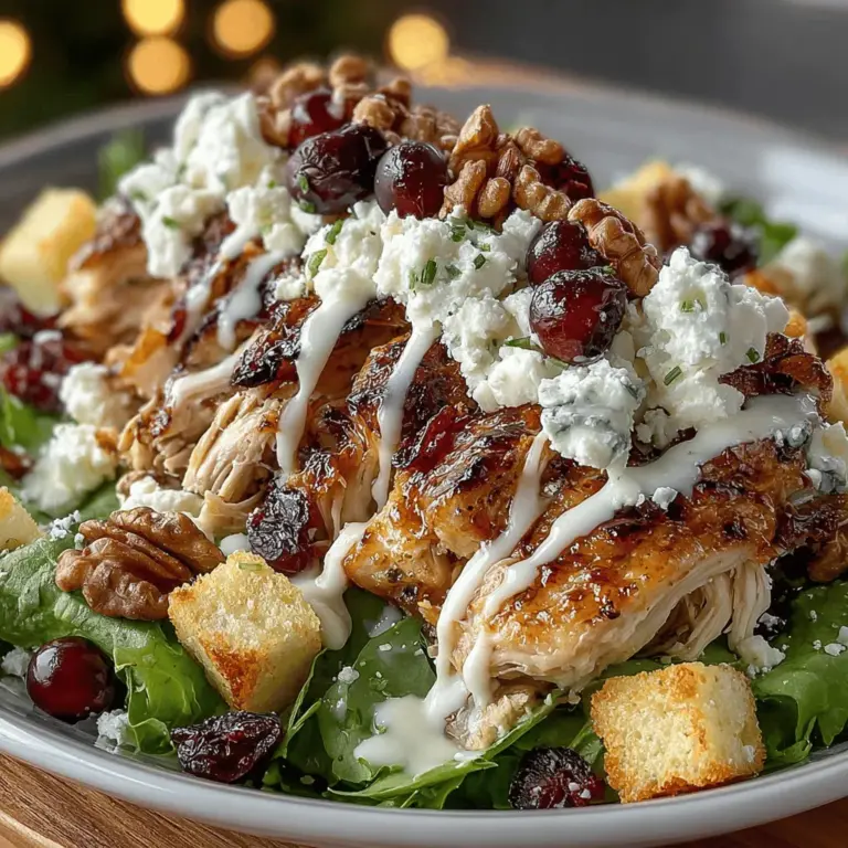 When it comes to crafting the perfect Harvest Chicken Salad with Cranberries, the key lies not only in the individual ingredients but also in how they are combined. To achieve the best texture, start by ensuring your chicken is shredded or diced into uniform pieces. This consistency allows for even distribution throughout the salad, ensuring that each bite is balanced.
