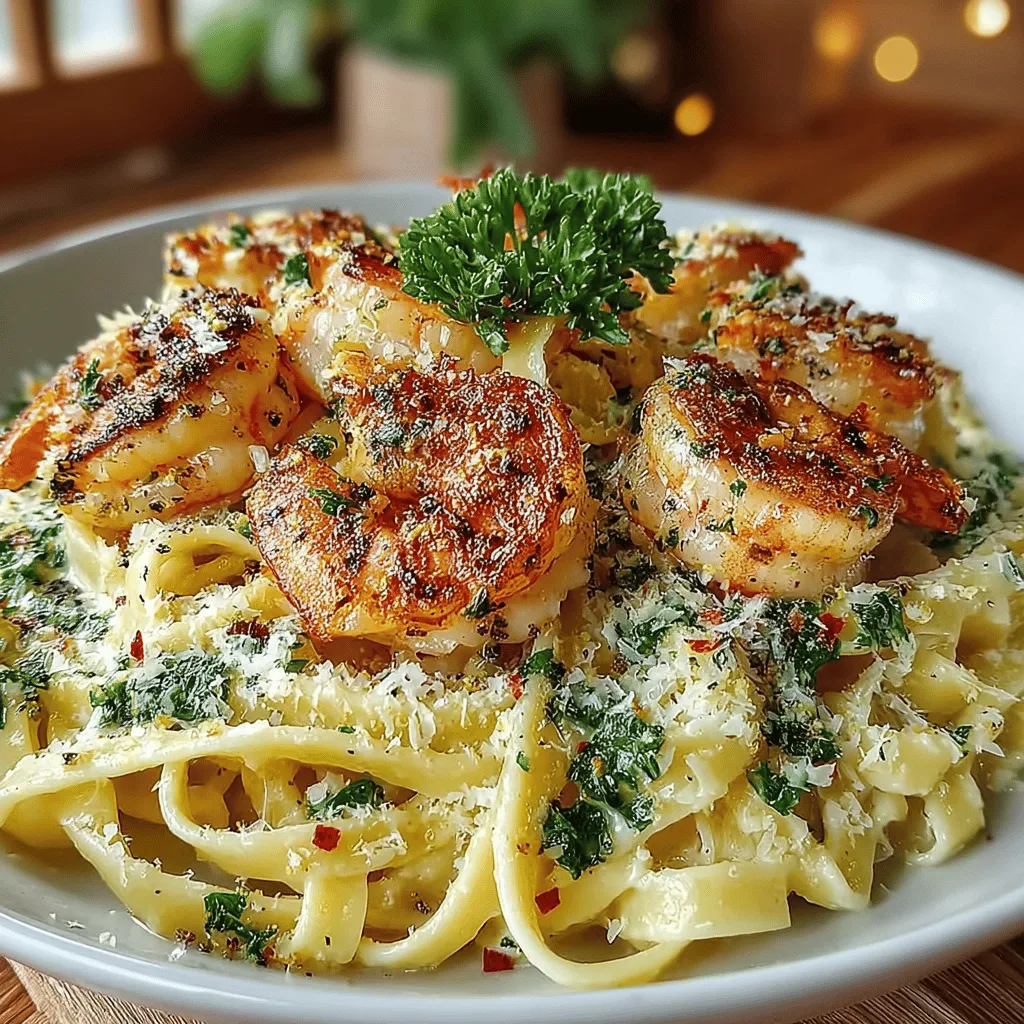 Shrimp Alfredo Pasta is a quintessential dish that embodies the rich flavors and comforting qualities of Italian-American cuisine. This creamy and decadent meal has won the hearts of many, making it an enduring favorite among families and food lovers alike. The dish combines tender shrimp with fettuccine pasta, enveloped in a luscious Alfredo sauce that is both rich and satisfying. Whether you're hosting a casual family dinner or preparing a special meal for loved ones, Shrimp Alfredo Pasta is versatile enough to fit any occasion, ensuring that it remains a go-to recipe for many home cooks.