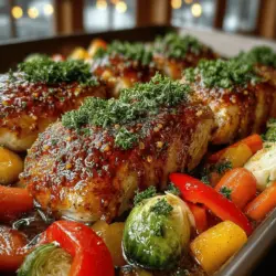 One-Pan Maple Dijon Chicken & Veggies Recipe