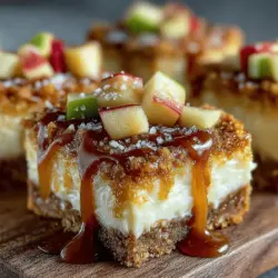 When it comes to desserts that evoke warmth and nostalgia, few can rival the delightful combination offered by Caramel Delight Apple Cheesecake Bars. This recipe masterfully blends the creamy richness of cheesecake with the tart sweetness of fresh apples, all drizzled with a luscious caramel sauce that ties everything together. Each bite delivers a harmonious balance of flavors and textures that make these bars not just a dessert, but an experience to savor.