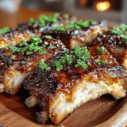 Sweet & Smoky Slow Cooker Honey BBQ Ribs