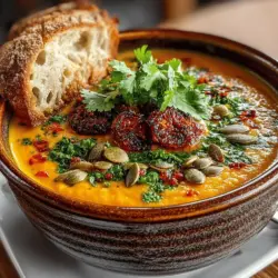 Autumn Bliss Pumpkin & Roasted Red Pepper Soup