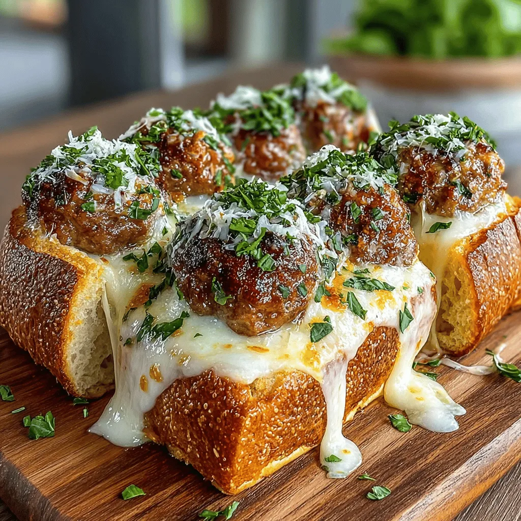 In the realm of comfort food, few dishes evoke the same level of satisfaction as a hearty sub sandwich. Among the many varieties available, Cheesy Stuffed Meatball Subs stand out for their perfect marriage of flavors and textures. Picture this: juicy, flavorful meatballs, oozing with melted cheese, all nestled in a soft hoagie roll and drenched in rich marinara sauce. This dish not only satiates your hunger but also offers a delightful experience for your taste buds, making it an ideal choice for family dinners, game day gatherings, or any occasion that calls for a fulfilling meal.