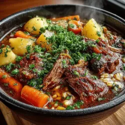 Hearty Slow Cooker Beef & Barley Soup: The Perfect Comfort Dish