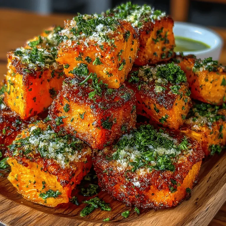 Sweet potatoes have surged in popularity in modern cuisine, celebrated for their rich flavor, versatility, and nutritional benefits. This recipe for Crispy Parmesan Roasted Sweet Potatoes perfectly showcases their potential, transforming these humble tubers into a dish that is not only healthy but also bursting with flavor. Whether you're looking for a delightful side dish to complement your main course or a tasty snack to enjoy on its own, this recipe is a fantastic option. With a crispy exterior and a tender interior, these sweet potatoes are sure to impress.