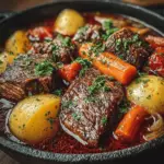 There’s something undeniably comforting about a hearty beef stew. As the weather cools and the days grow shorter, the allure of a warm bowl of stew becomes even more pronounced. Rich, savory flavors meld together during a slow cooking process, creating a dish that not only nourishes the body but also warms the soul. Among the myriad variations of this classic dish, the Savory Red Wine Beef Stew stands out. The addition of red wine not only deepens the flavor but also elevates the overall dining experience, making it a perfect choice for family gatherings or a cozy night in.
