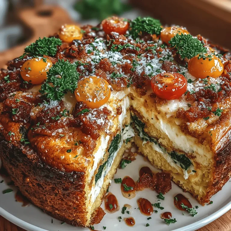 Breakfast and brunch dishes have seen a remarkable rise in popularity, with egg bakes standing out as a favored choice for many. These versatile dishes are not only easy to prepare but also provide a hearty and satisfying way to start the day. Among the numerous options available, the Savory Bacon & Spinach Egg Bake has carved out its own niche, combining the indulgence of crispy bacon with the nutritional powerhouse that is spinach. This delightful dish appeals to a wide range of tastes and occasions, making it perfect for family gatherings, lazy Sunday mornings, or even meal prep for busy weekdays.