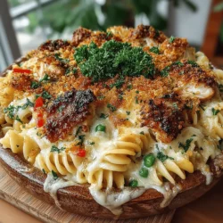 Spicy Delight: Creamy Cajun Chicken Pasta Bake