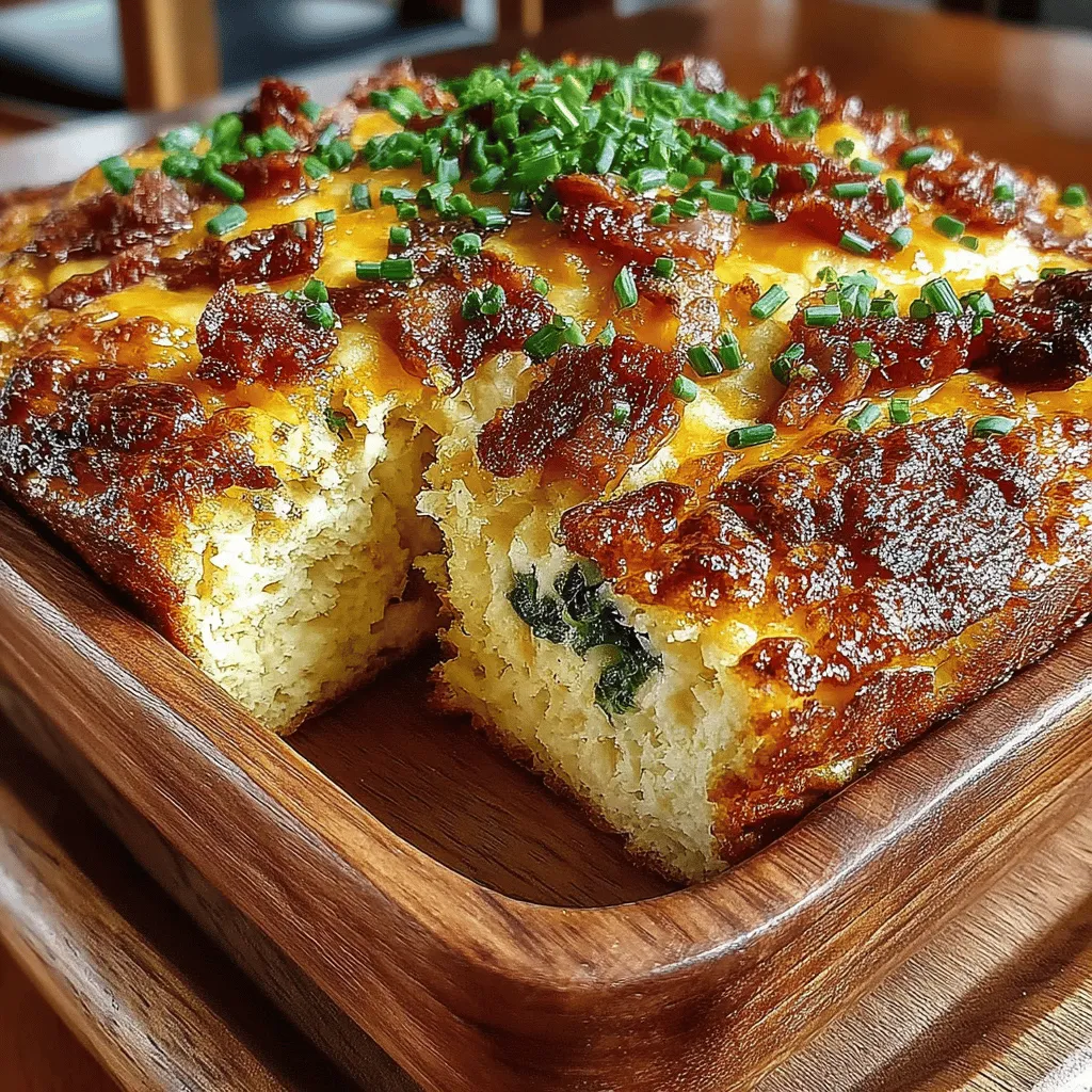 In the realm of breakfast and brunch options, few dishes can rival the versatility and satisfaction offered by a Savory Bacon & Spinach Egg Bake. This dish combines the best of both worlds: hearty protein from eggs and savory bacon, paired with the nutrient-dense goodness of spinach. It’s an ideal choice for busy mornings, leisurely weekends, or even as a delightful centerpiece for brunch gatherings. Not only does it cater to varying dietary preferences, but it also allows for creative adaptations, making it a staple recipe for any home cook.
