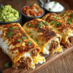 Crunchy Chicken Chimichangas