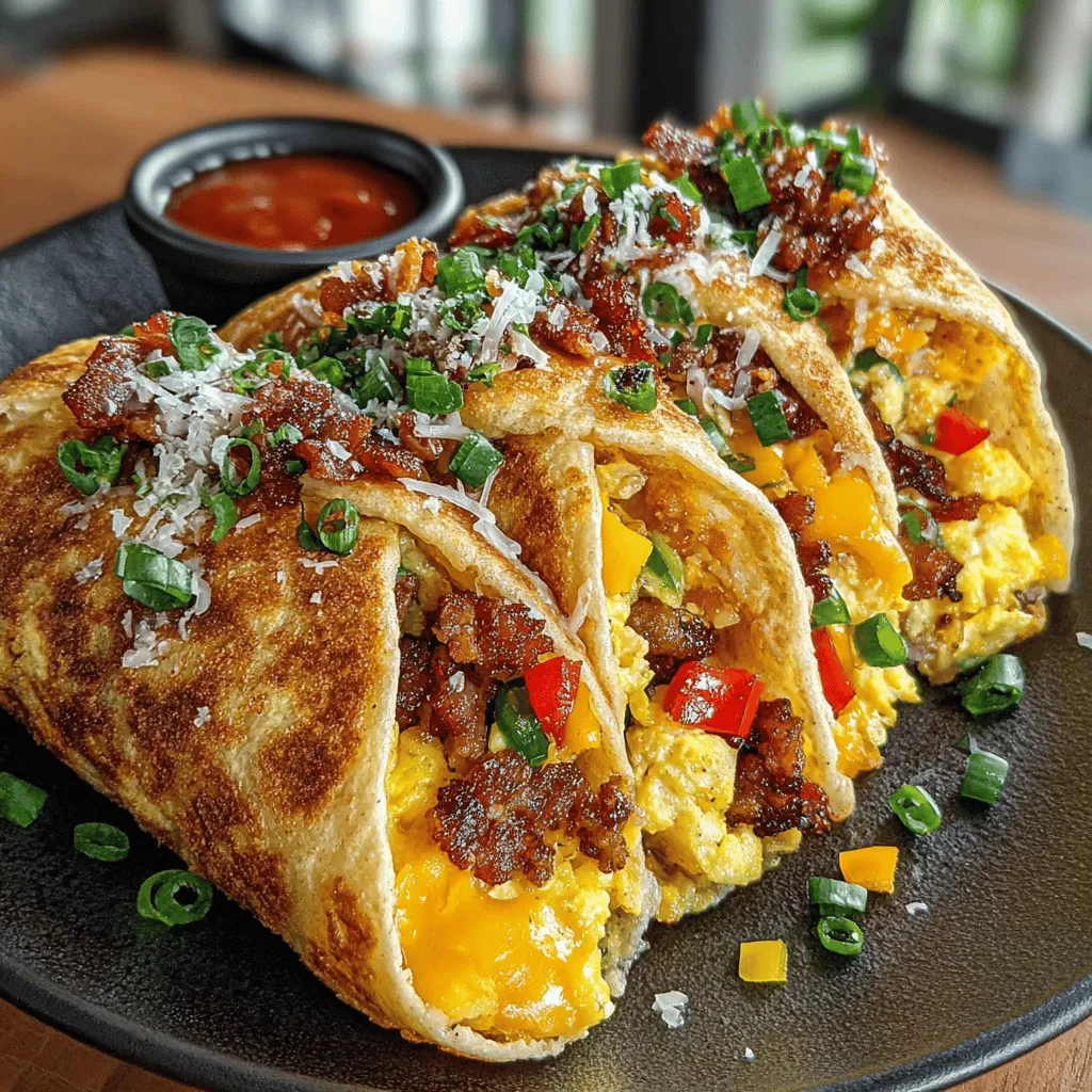 To create a truly delectable breakfast wrap, it's essential to understand the role of each ingredient. Not only do they contribute to the overall flavor and texture of the dish, but they also provide significant nutritional benefits. Let’s break down the essential components of this recipe.