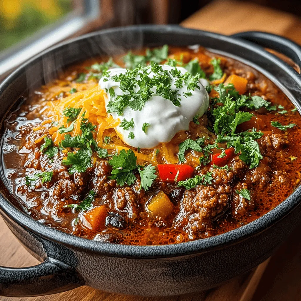 In the chill of autumn, few dishes offer the warmth and comfort of a hearty chili. This Cozy One-Pot Beef and Pumpkin Chili combines the rich flavors of beef with the subtle sweetness of pumpkin, creating a dish that is both satisfying and nutritious. Perfect for family dinners or gatherings, this chili is not only simple to prepare but also packed with flavor and texture. Let’s dive into the recipe and explore how to create this delightful meal.