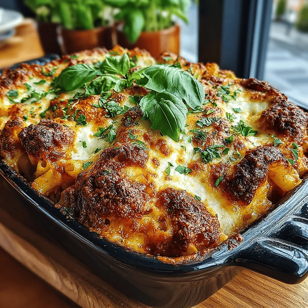 To create the perfect Zesty Baked Ziti Delight, it's essential to understand the role of each ingredient and how they contribute to the overall flavor and texture of the dish. Here’s a closer look at the key components: