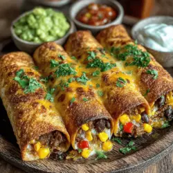 Crispy Baked Chicken Chimichangas: A Culinary Delight