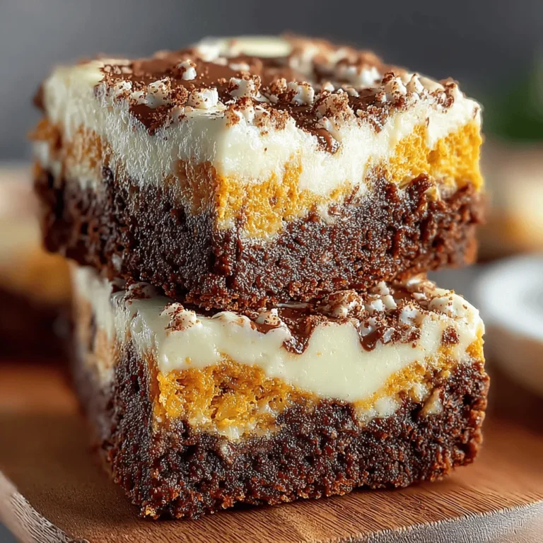 - 1 cup unsalted butter - 2 cups granulated sugar - 4 large eggs - 1 teaspoon vanilla extract - 1 1/2 cups all-purpose flour - 1 cup unsweetened cocoa powder - 1 teaspoon baking powder - 1/2 teaspoon salt - 1 cup pumpkin puree (fresh or canned) - 8 ounces cream cheese, softened - 1 teaspoon ground cinnamon - 1/2 teaspoon ground nutmeg