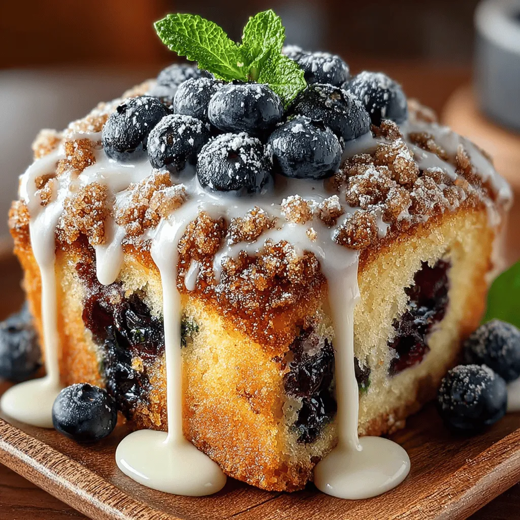 Before diving into the preparation, it’s important to familiarize yourself with the key ingredients that make the Blueberry Bliss Morning Cake so exceptional.
