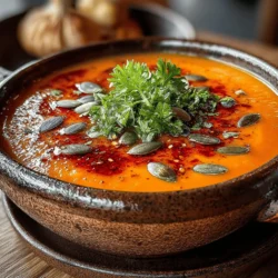 Velvet Autumn Bliss: A Creamy Butternut Squash Soup Recipe