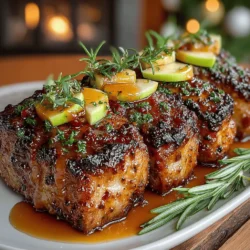 Apple Cider Glazed Pork Chops