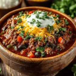 Hearty Smoky Chipotle Chili: A Flavor Explosion