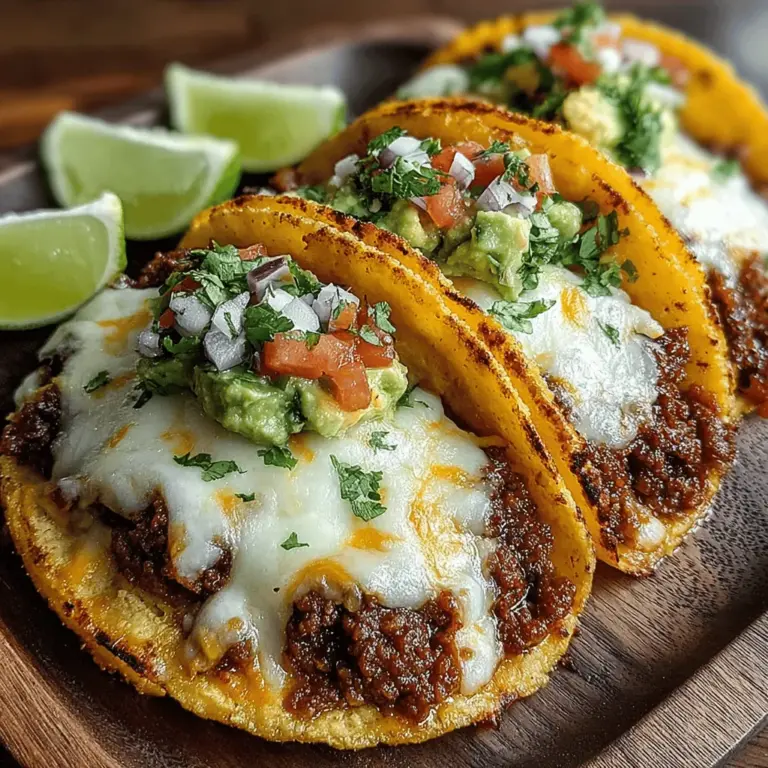 Breakfast is often hailed as the most important meal of the day, and nothing can kickstart your morning quite like a flavorful taco. If you’re looking to elevate your breakfast routine, the Savory Chorizo Breakfast Tacos paired with a refreshing Avocado Salsa may just be the perfect solution. This delightful recipe strikes a harmonious balance between the spicy, rich flavor of chorizo and the creamy, cooling effect of avocado, creating a satisfying and hearty breakfast option that will please everyone at your table. Not only are these tacos delicious, but they are also quick to prepare, making them ideal for busy mornings or leisurely weekend brunches.