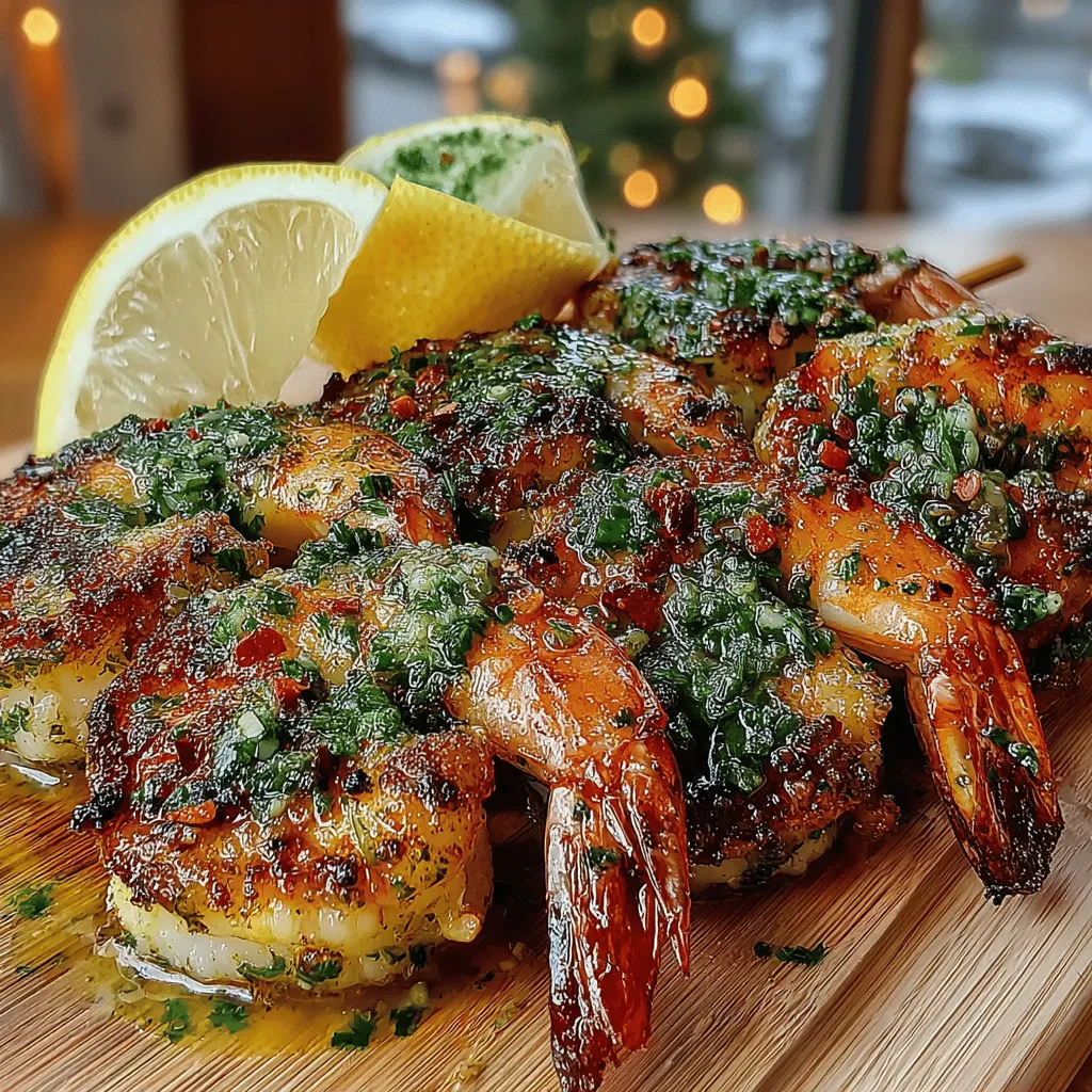 Welcome to a culinary adventure that promises to tantalize your taste buds! Today, we're diving into the world of garlic butter roasted shrimp skewers, a dish that perfectly balances simplicity and flavor. Whether you're planning a quick weeknight dinner or hosting a lively summer gathering, these shrimp skewers are sure to impress. Imagine succulent shrimp marinated in a rich garlic butter sauce, perfectly roasted to golden perfection. This combination of ingredients not only elevates the dish but also creates an inviting aroma that fills your kitchen, drawing everyone to the table.