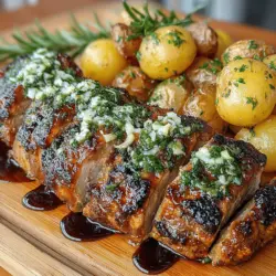 Garlic Herb Roasted Pork Tenderloin Recipe