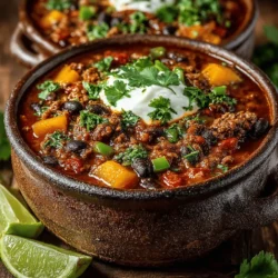 Explore the comforting flavors of fall with this Spicy Autumn Harvest Chili recipe. Packed with seasonal ingredients like pumpkin, beans, and spices, this hearty dish is perfect for warming up on crisp autumn evenings. Not only does it deliver on taste, but it also offers a nutritious meal that can easily be adapted for various dietary preferences. In this article, we’ll guide you through each step of creating this delightful chili, discuss its health benefits, and provide insights into the ingredients that make it exceptional.