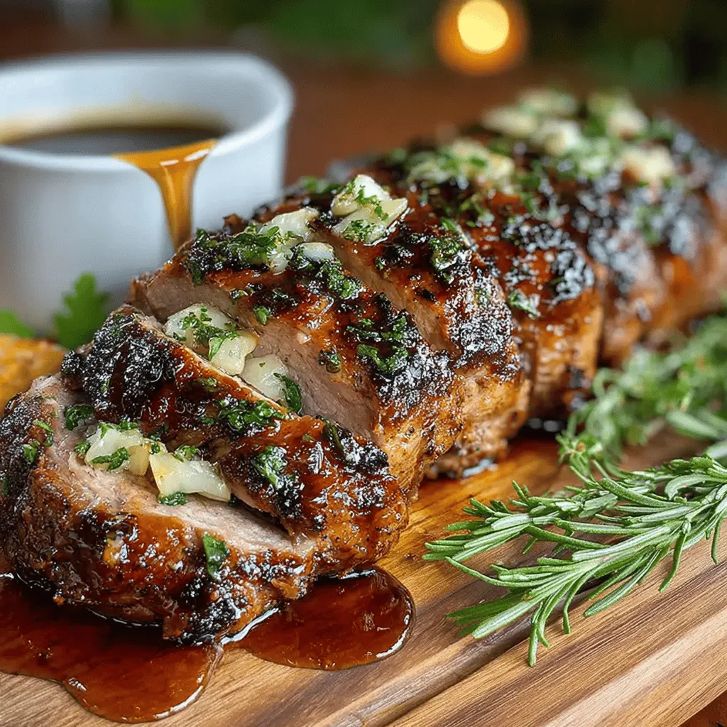 Pork tenderloin is widely celebrated in the culinary world for its versatility and leanness, making it an excellent choice for home cooks looking to elevate their meals. This cut of meat is not only easy to prepare but also adapts beautifully to a variety of flavors, making it a staple in both casual weeknight dinners and more elaborate gatherings. In this article, we will delve into the delightful recipe for Garlic Herb Roasted Pork Tenderloin, a dish that marries the bold flavors of garlic and fresh herbs with a hint of sweetness from honey. The result is a succulent and aromatic main course that is sure to impress your family and guests alike.
