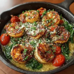 Creamy Garlic Butter Shrimp Skillet: A Flavorful Delight