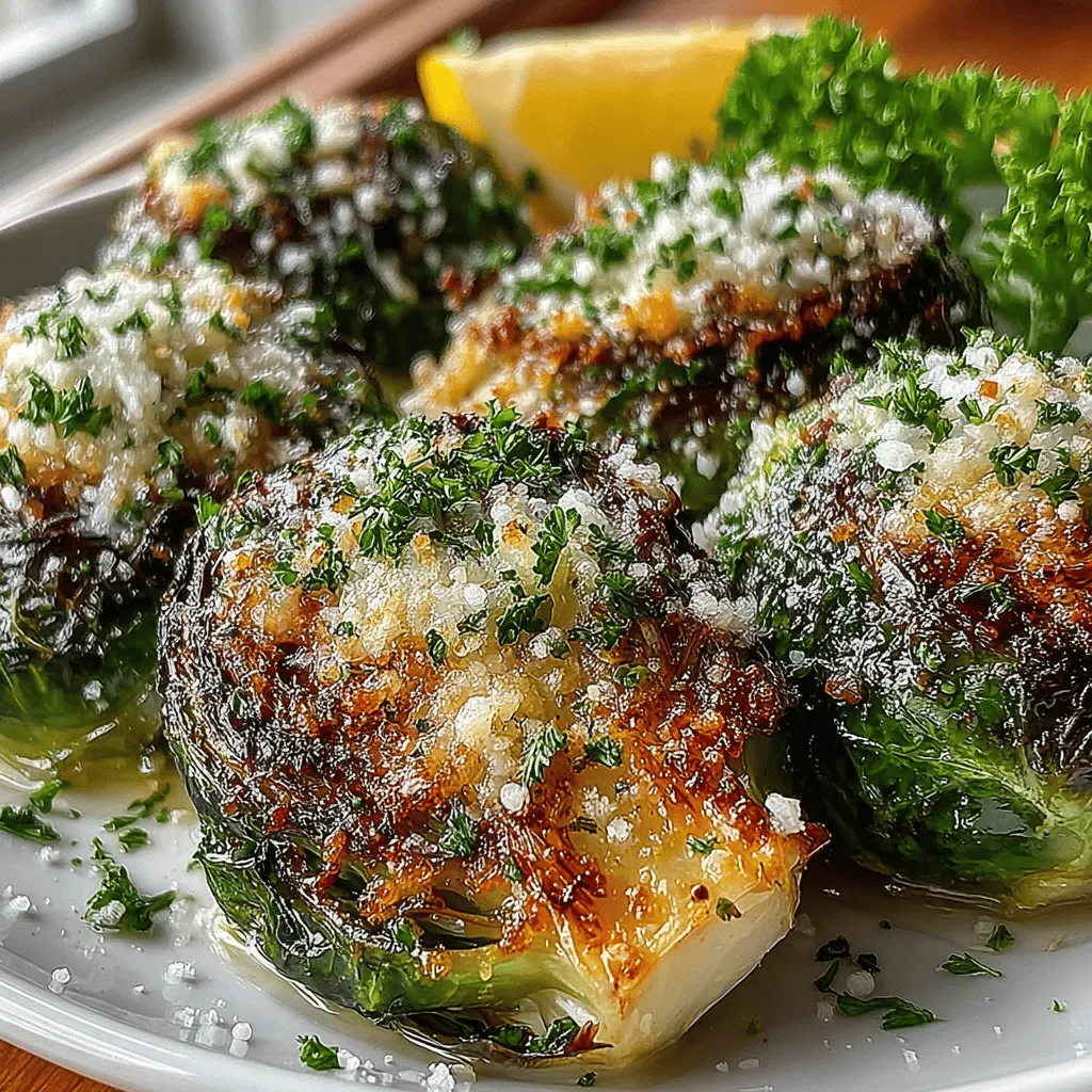 Roasted Brussels sprouts are a culinary delight that can elevate any meal, transforming these often-overlooked vegetables into a savory side dish that even the most reluctant eaters will appreciate. This recipe combines the rich flavors of garlic and butter, resulting in perfectly caramelized Brussels sprouts that are crispy on the outside and tender on the inside. Ideal for casual family dinners or festive gatherings, this dish is not only delicious but also packed with nutrients, making it a fantastic addition to your dining table.