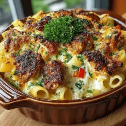 Creamy Cajun Chicken Pasta Bake Recipe